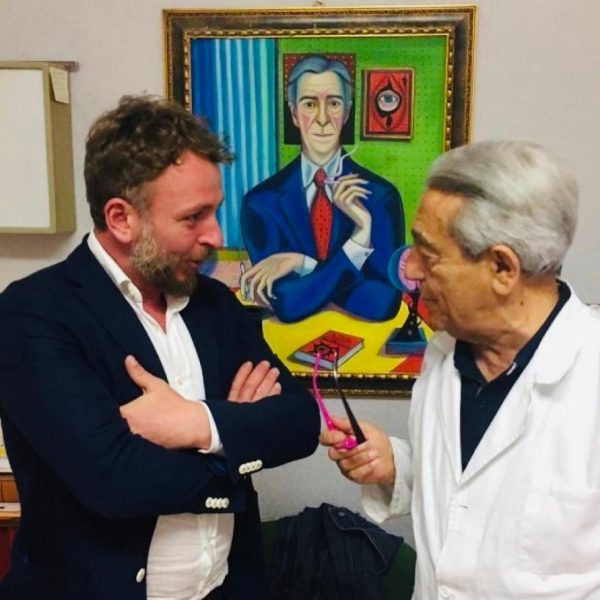 Prof. Macedonio e il Dott. Castelli